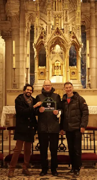 Premier concert à la Basilique de Saint-Denis le 6 juin 2021.