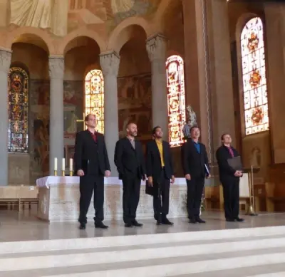 Concert cathédrale de Nanterre 5 chanteurs