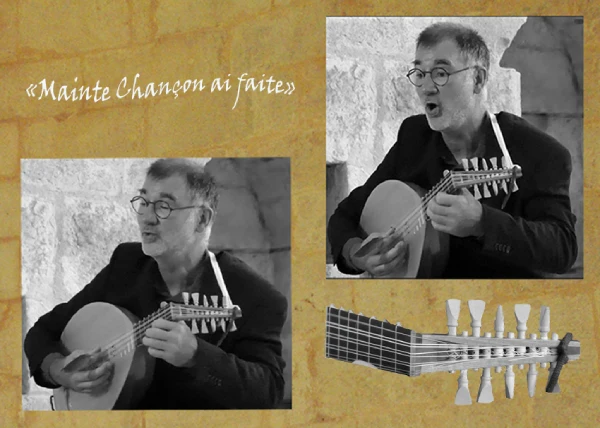 Deux photos de Christian Ploix concert moulte chansons