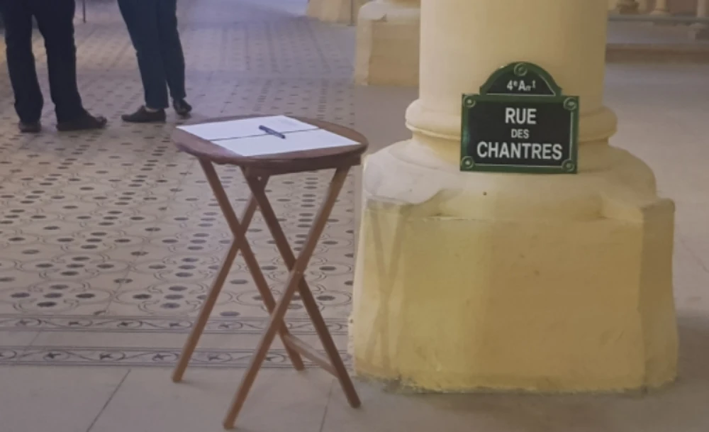 Fin du concert Sur les pas de Marie basilique 2025